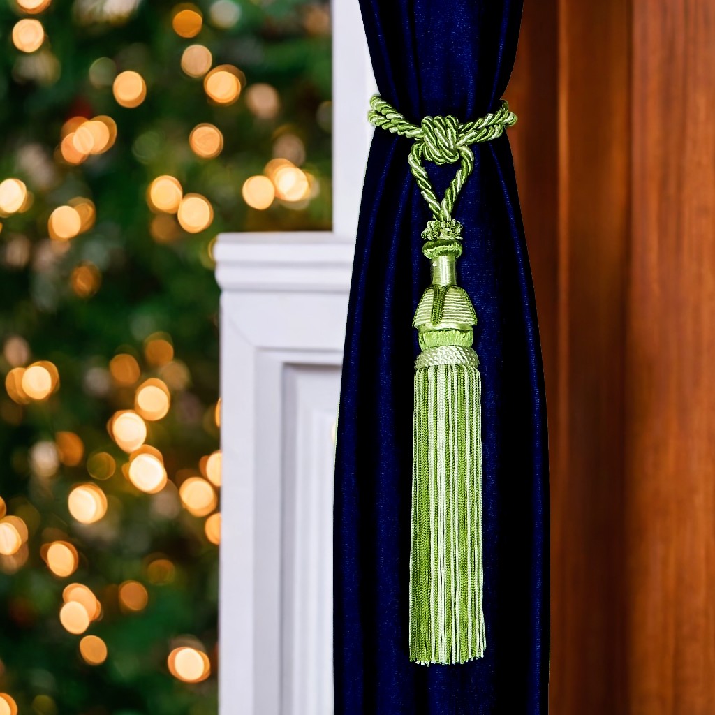 Designer Curtain Tieback Rope Tassel Window Curtain holder for Home & Office Decoration Set of 2 Pieces.